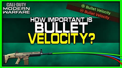 It is the best sniper. . What is bullet velocity in cod